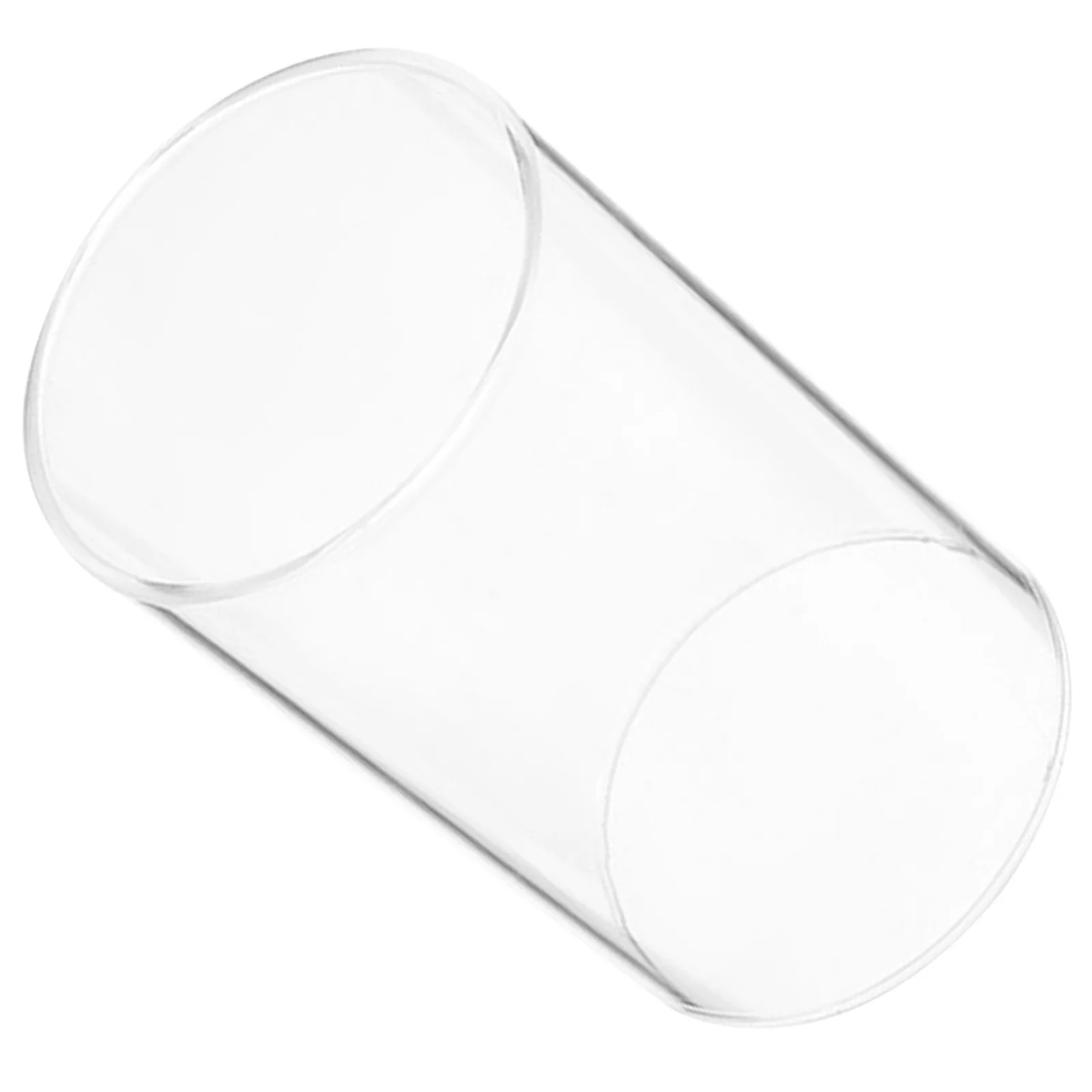 Paralume per pilastro porta cilindro antivento con copertura in vetro trasparente per portacandele a cilindro decorativo centrotavola da tavolo