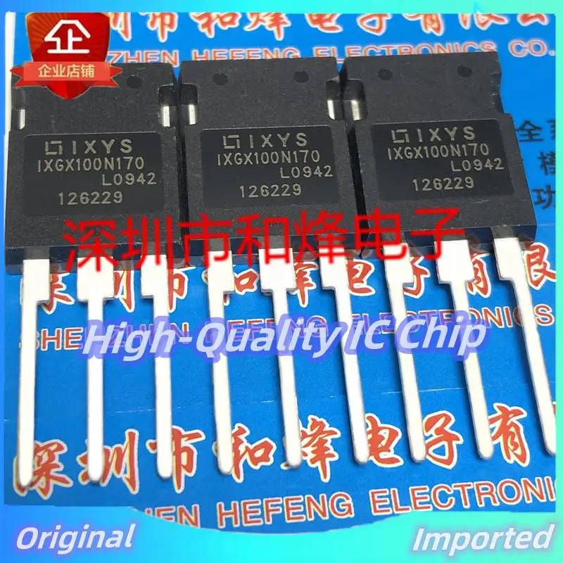 

10PCS-30PCS IXGX100N170 TO-247-3 1700V 100A Imported Original Best Quality