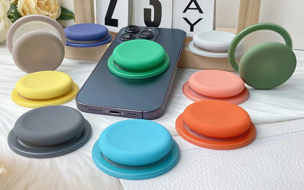 Grippopso Magnetischer Handyhalter Griptok Socket 360° ° Mit Silikonhülle für Magsafe Grip Fingerringhalter Ständer – Detail 16