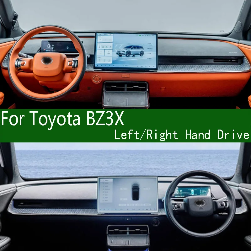

For 2025 2026 Toyota BZ3X Dashmat Dashboard Dash Mat Cover Instrument Panel Sunscreen Anti-Dirt Proof Pad