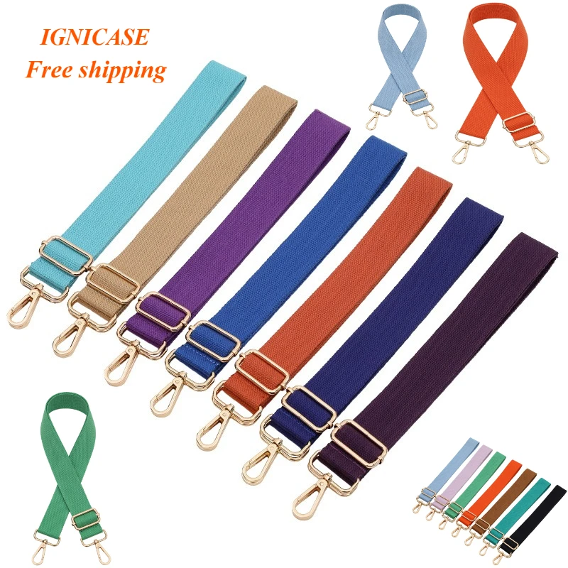 IGNICASE New Bag Accessories Stylish Adjustable Color Replacement Strap Extended Length Reduction Wide Shoulder Strap