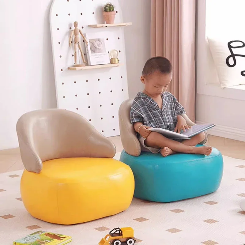 Sofá Plegable con diseño de fresa para niños y niñas, cama Infantil pequeña para dormitorio