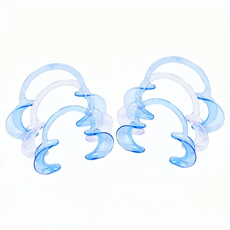 10 pçs dental bochecha retrator c forma lábio boca abridor intraoral dentista ferramenta ortodôntica para oral dente branqueamento boca expansor