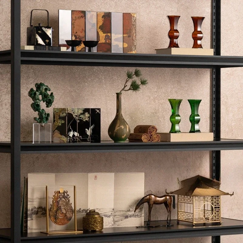 Song Dynasty aesthetic high-end office soft decoration, model room tea room new Chinese Zen ornaments