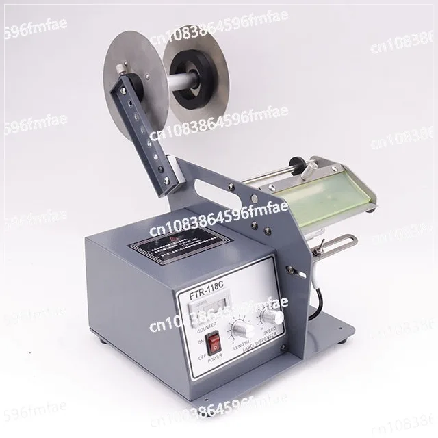 FTR-118C Optical Fiber Labeling Machine 120mm Label Stripping Machine Label Separator Transparent Label Stripping Machine