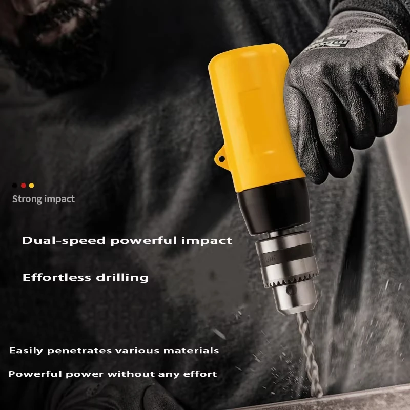 前進・後進エアドリル 空気圧工具高速ボール盤 ピストル型電動ドリル エアガン ドリル 3/8