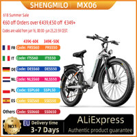 Shengmilo MX06 48V17.5AH 26 Inch 3.0 Fat Tyre City Electric Bike Men's E-Mountain Ebike Snowmobile Electric bicycle 500W e bike