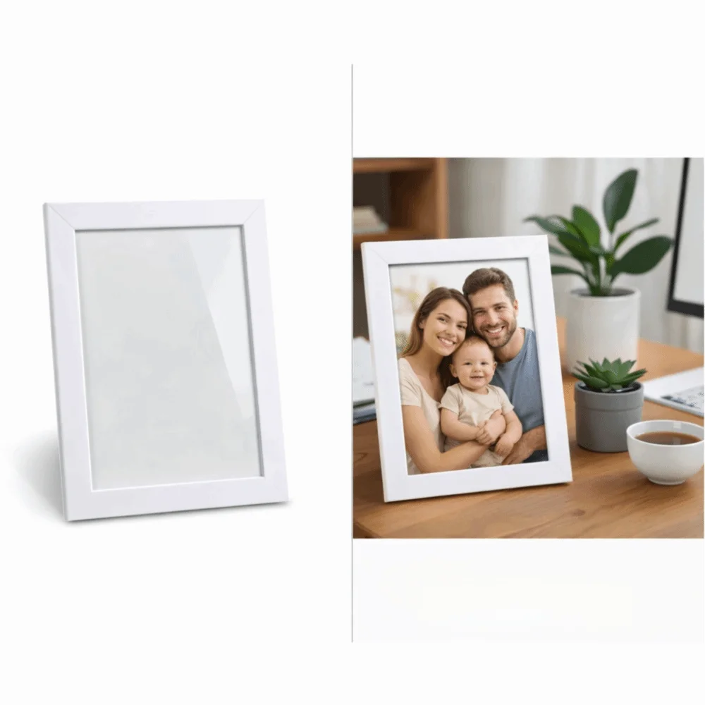 New 5/7/8 Inch Wooden Photo Frame Shadow Box Wall Decor Plant Specimen Holder Picture Display Frame Desktop Display