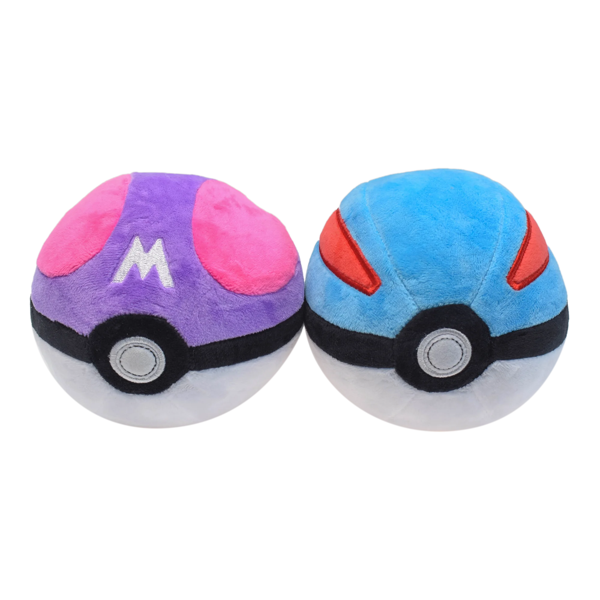 Master Ball Great Ball Ultra Ball Poké Ball Plush Toys Soft Stuffed Animals Cartoon Backpack Pendant Decoration Toy Birthday