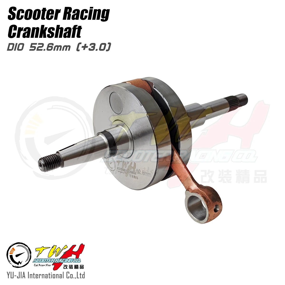 

Intelligent Library TWH Taiwan Made JOG DIO ZX BWS100 Racing Stroke Motorcycle Crankshaft For Honda