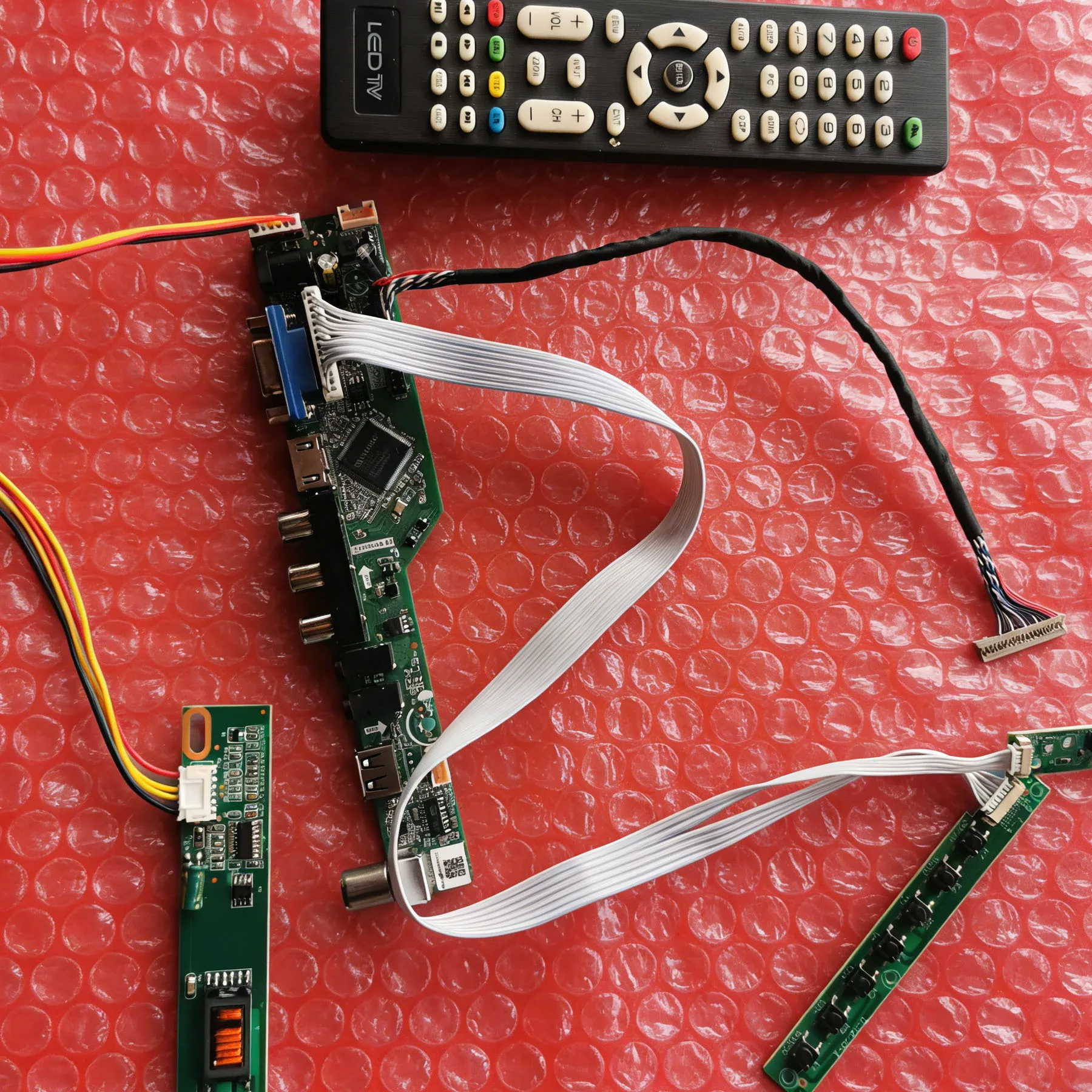 

For B121EW05 B121EW02 B121EW01 B121EW03 Screen Drive Controller Board DIY Kit 20Pin LVDS 1280x800 1280*800 1CCFL USB+AV+VGA+HDMI