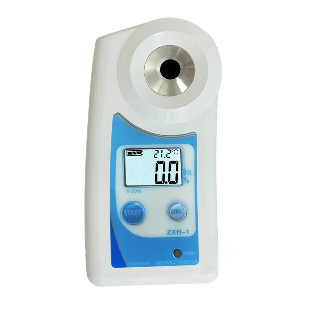 1pc LCD Digital Refractometer Auto Temperature Compensation For Brix Meter For Sugar And Salt Content Measurements Testing