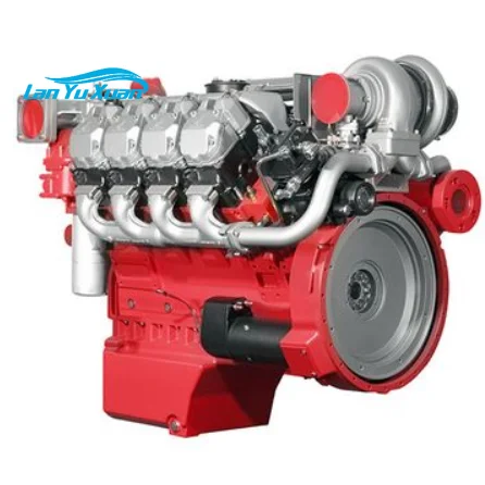 Original 8 cylinders 500kw 2100rpm  TCD2015V08 Diesel Engine