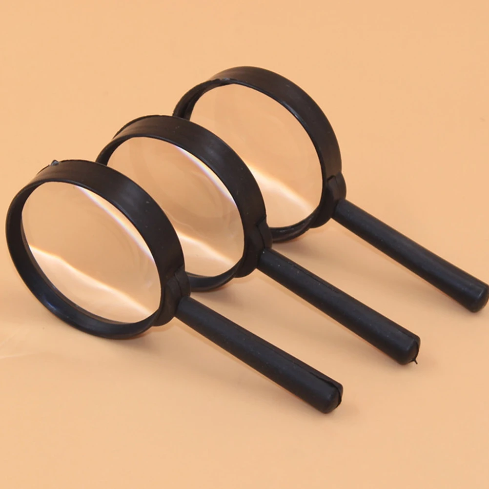 

18Pcs Kids Handheld Magnifying Glass Durable Practical for Elderly and Children Reading Explore Magnifier Magnifying Glass