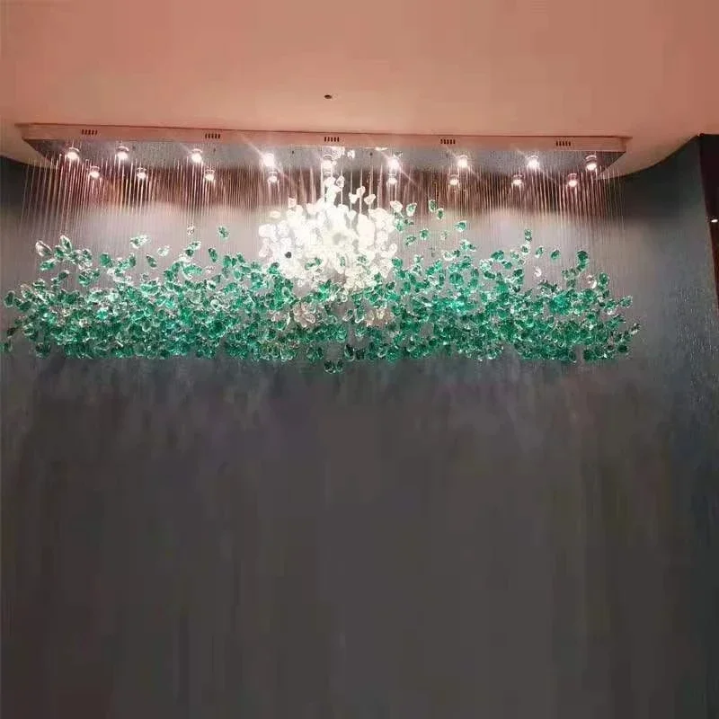 modern stone crystal led chandelier lampadas suspensas para sala de estar lobby grande luxo grande luminarias interior decoracao de casa 01