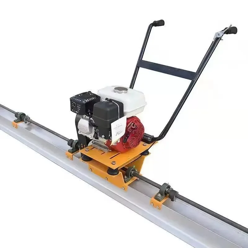 Concrete super vibrating ruler Large vibrating ruler leveling machine Cement pavement grout lifting vibrating ruler Vi