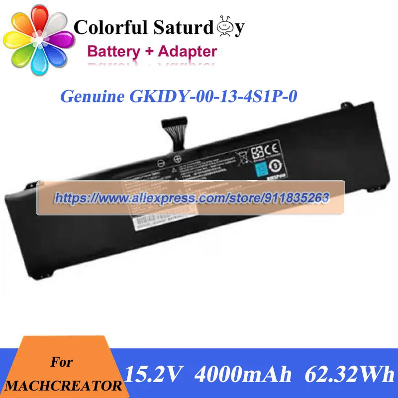 Genuine GKIDY-00-13-4S1P-0 Battery for MACHCREATOR MR27 Mechrevo UMI Pro3 UMI Pro2 PRO II Terrans Force QC7 LAPQC71A LAPQC71B