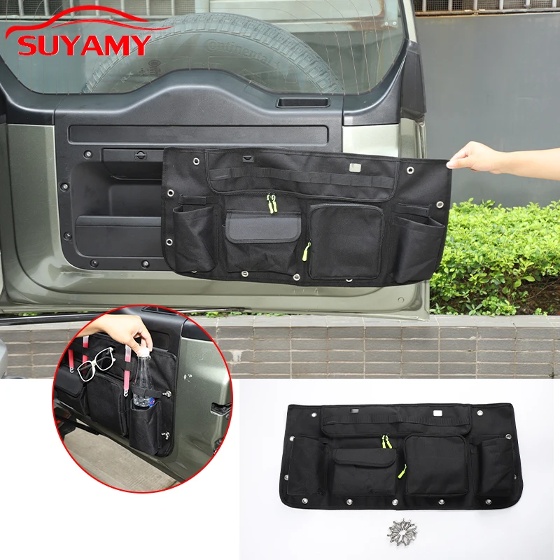 

Для Land Rover Defender 90 110 130 2020-2025 автомобильная сумка для хранения багажника, сумка-органайзер для задней двери, автомобильные аксессуары