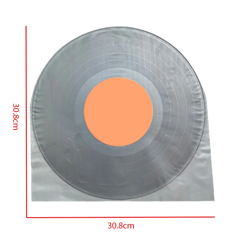 50 STKS 12 "Antistatische Vinyl Record Protector Binnenmouwen Record Beschermende Opbergzakken Vinyl Record Innerlijke Plastic Doorzichtige Zakken