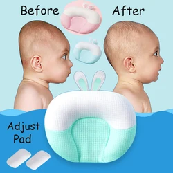 Adjustable Latex Baby Nursing Pillow Head Shaping  Protector Head Protection Newborn Travel Sleeping Pillow For 0-12Month
