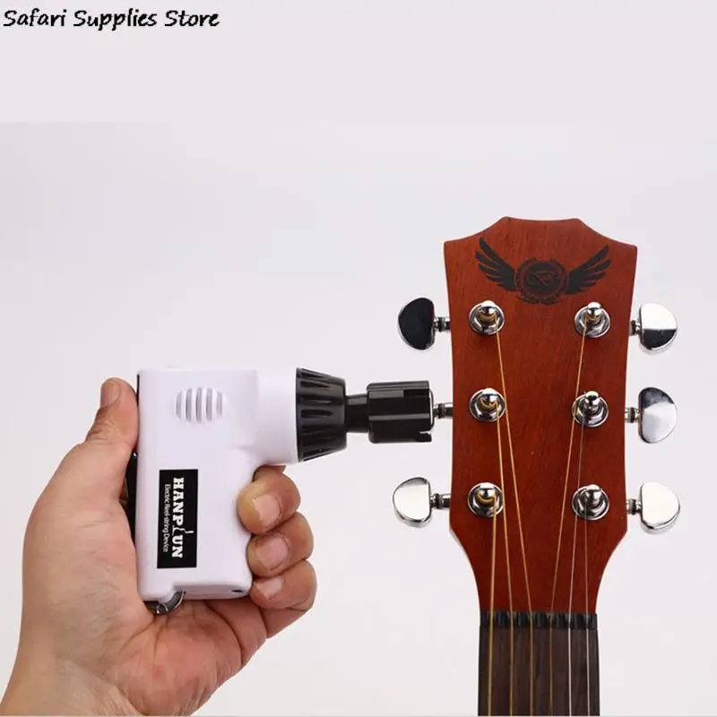 Automatic Guitar String Winder String Cutter Restringing Tool Strings Cutter