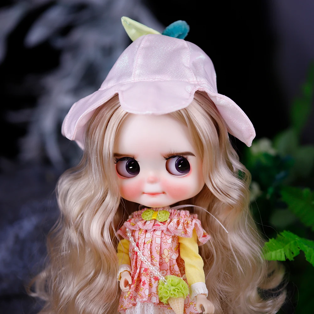 ICY DBS Blyth 1/6 Doll Hand-Painted Set Naughty Doll Long Eyelash Sleepy Eye Set SD
