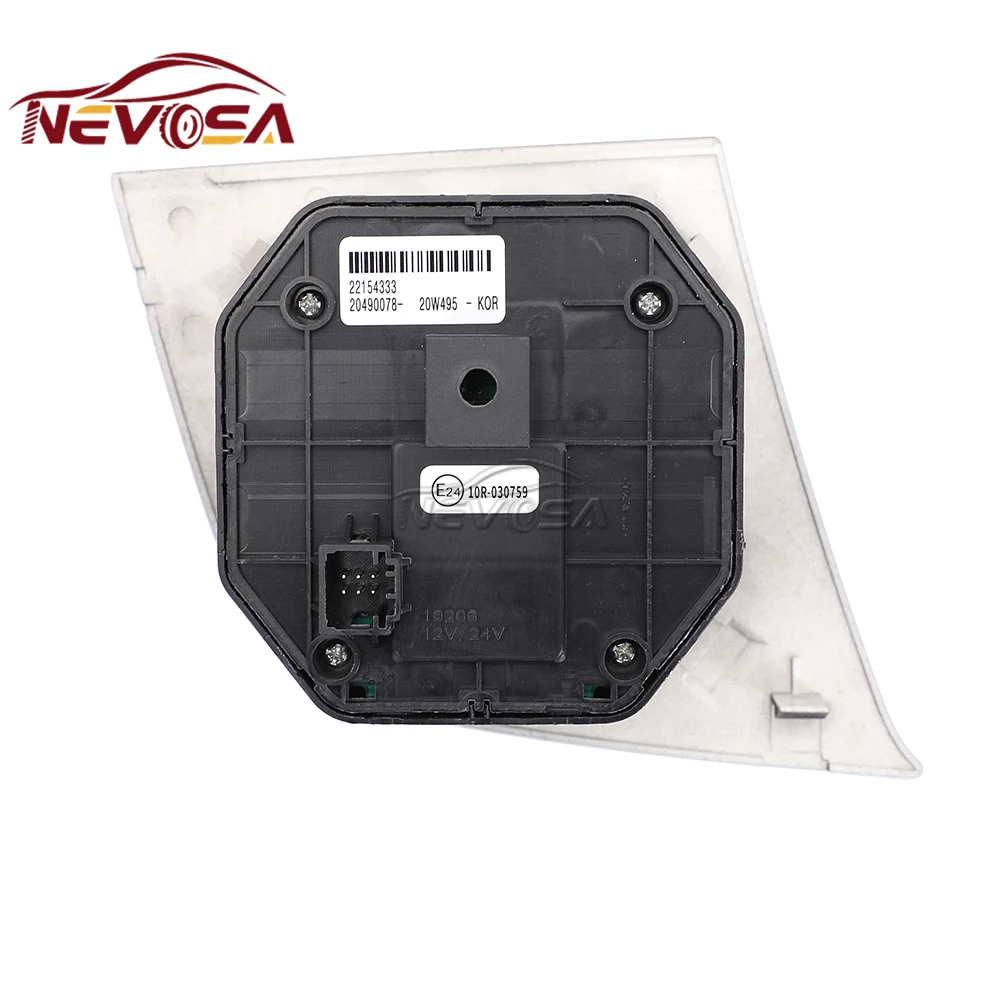 NNEVOSA 22154333 For VOLVO FM FH Series EURO 6 Truck Dashboard HeadLight Switch Control Unit Dashboard Lorry Part