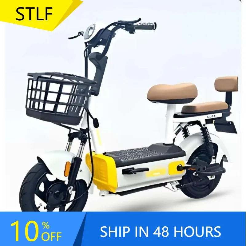 Zuimi High-end Wholesale China Electric Bicycle 48V 350W/500W Electric Bike Scooter Electric Moped For Adults