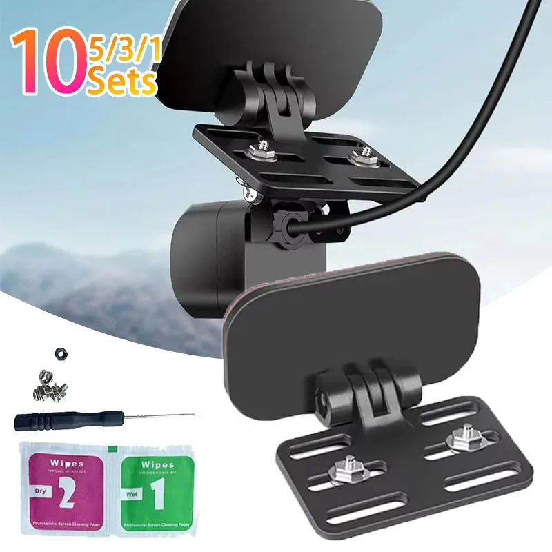 

1-10Sets Car Rearview Camera Bracket Dash Mirror Mount Holder for Backup Reverse Cameras Automobile Dashboard Rearview Support