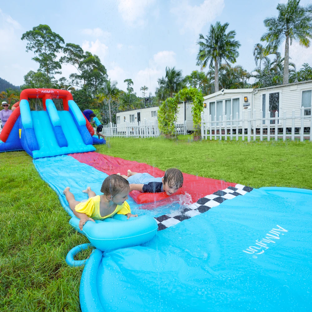 Wholesale Kids Inflatable Bounce House Bouncy Castle with Slide Combo 420D+840D Oxford Fabric 3 Persons Capacity