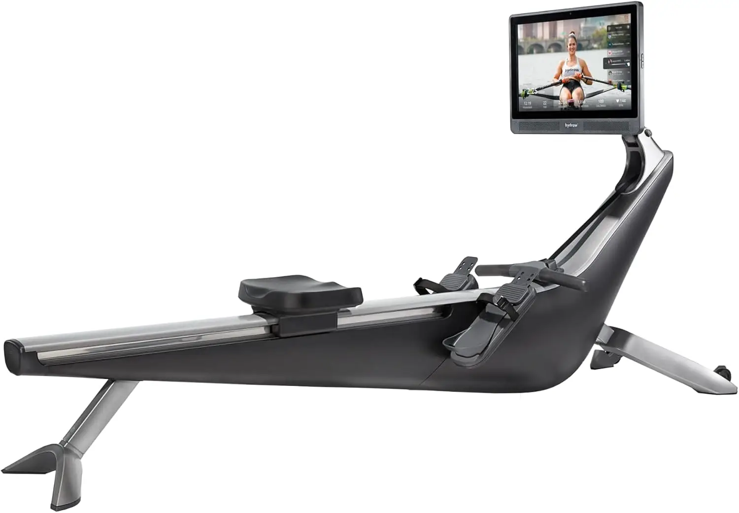 

Pro Rowing Machine with Immersive 22" Rotating Screen - Stows Upright | Live and On-Demand at-Home Workouts, Subscript