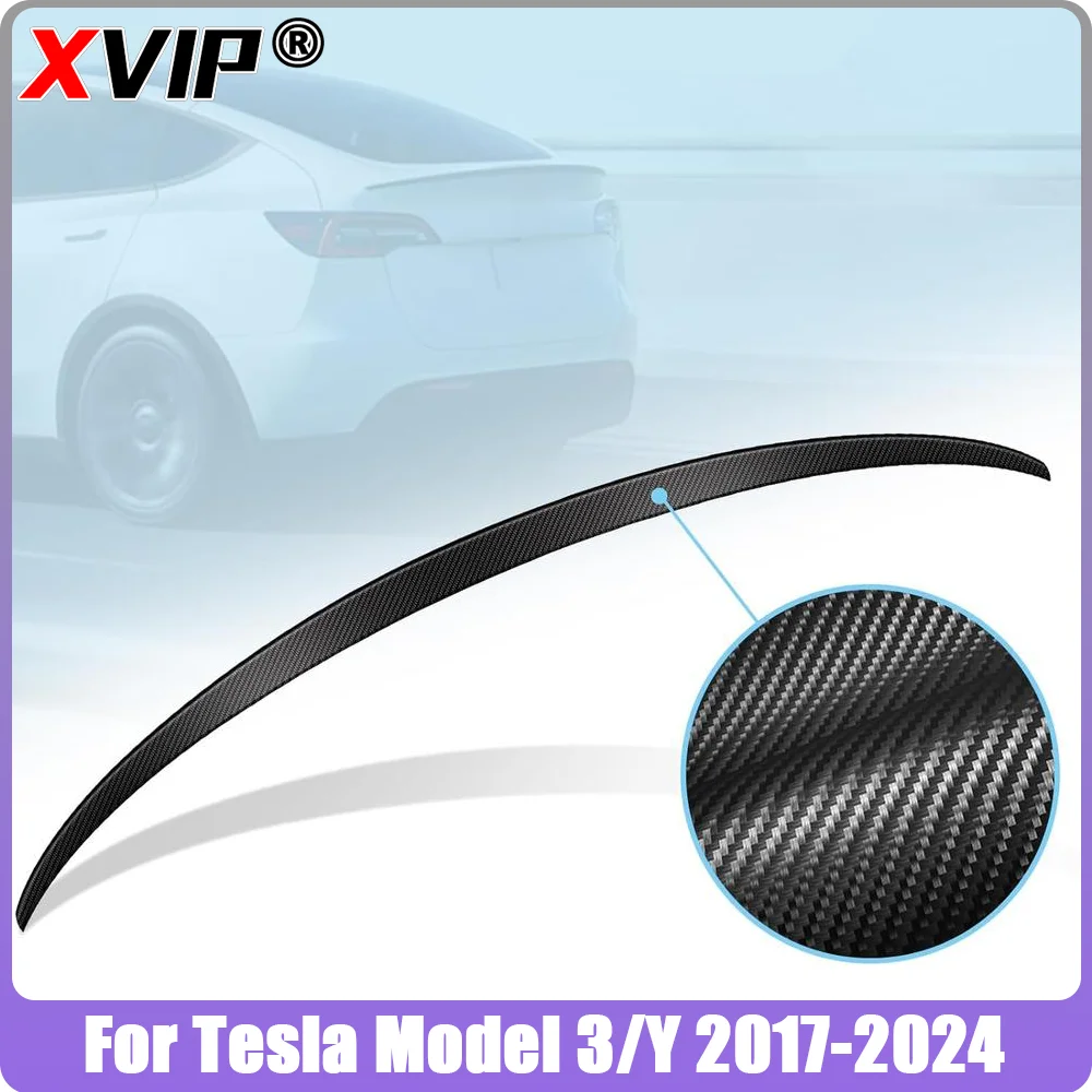 XVIP Spoiler najnowszy dla Model3 Highland 2024 tylne spojlery skrzydła dla Tesla Model Y 2021-2024 akcesoria samochodowe dla Model3 17-23