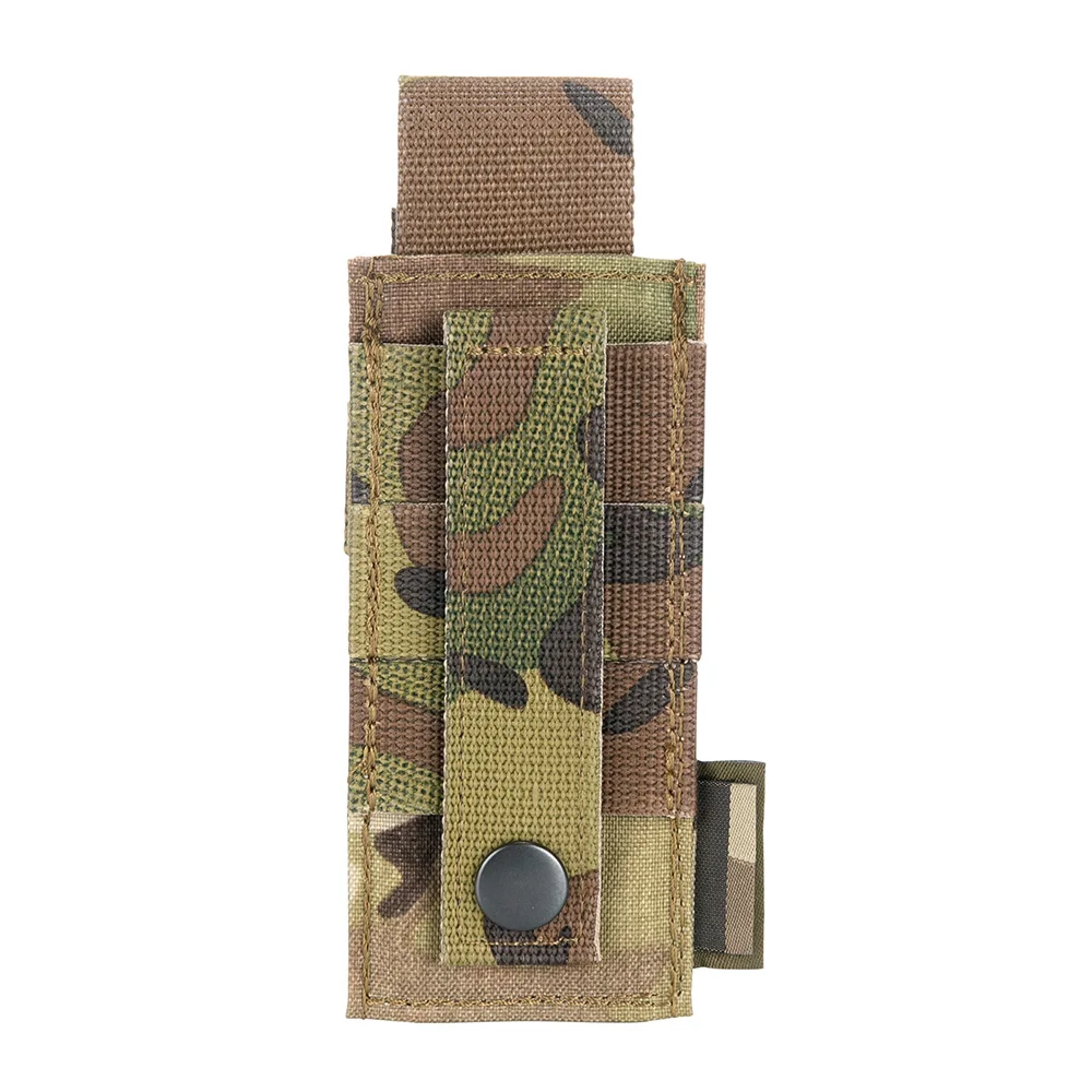 Airsoft Molle Pistole Tasche Taktische Einzel Magazin Tasche Taschenlampe Beutel 9mm Mag Tasche Halter Tasche Universal Jagd Zugriffs