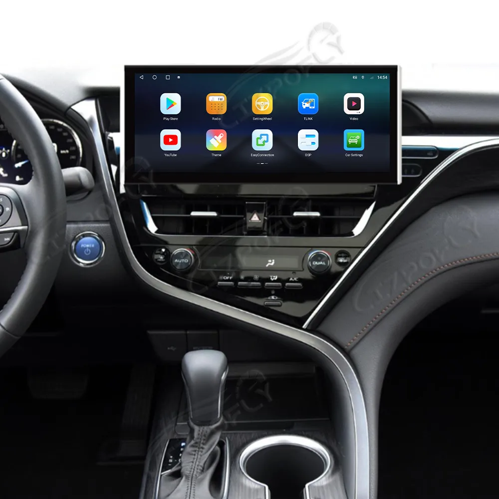 12.3 Inch Car Radio For Toyota Camry 2021 Carplay Android GPS Navigation Autoradio DSP Multimedia Video Player Head Unit 4G WIFI