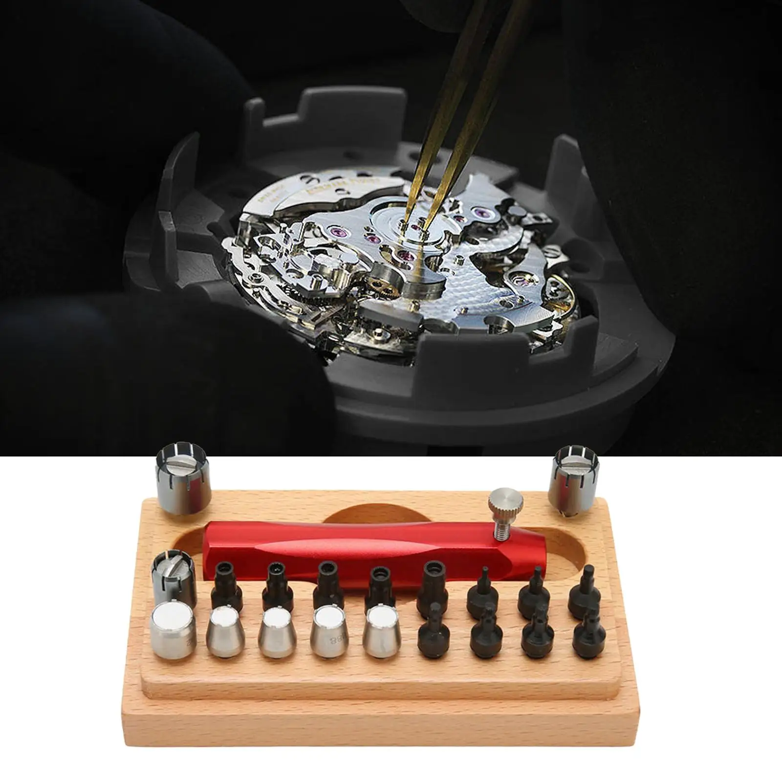 

Watch Crown Tube Remover Tool Multifunctional Opener Convenient Screw in Push