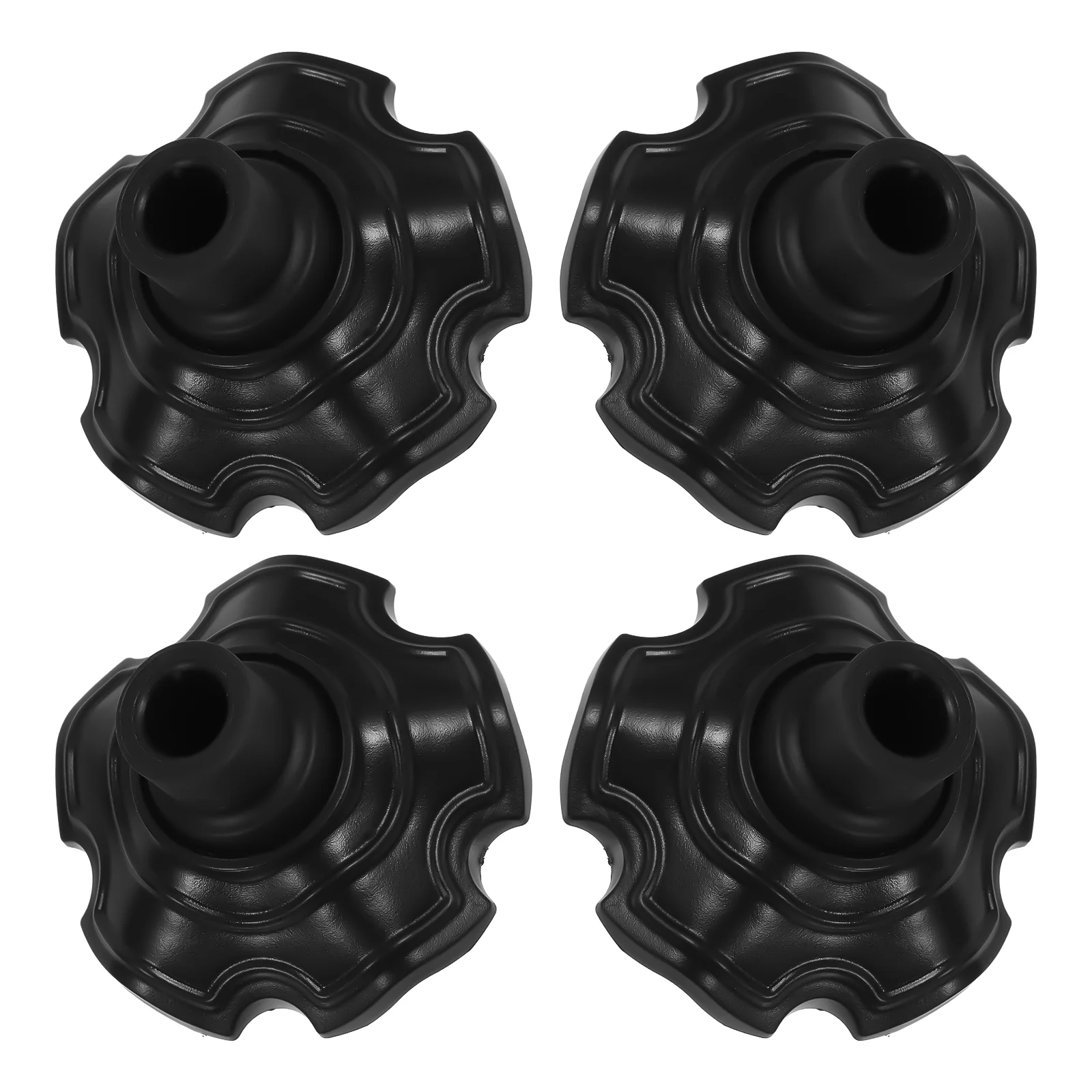 4 Uds. Cubierta para pies de silla con forma de luna, cubiertas para pies de acampada, gorros para sillas, patas, protectores de suelo para mesa,