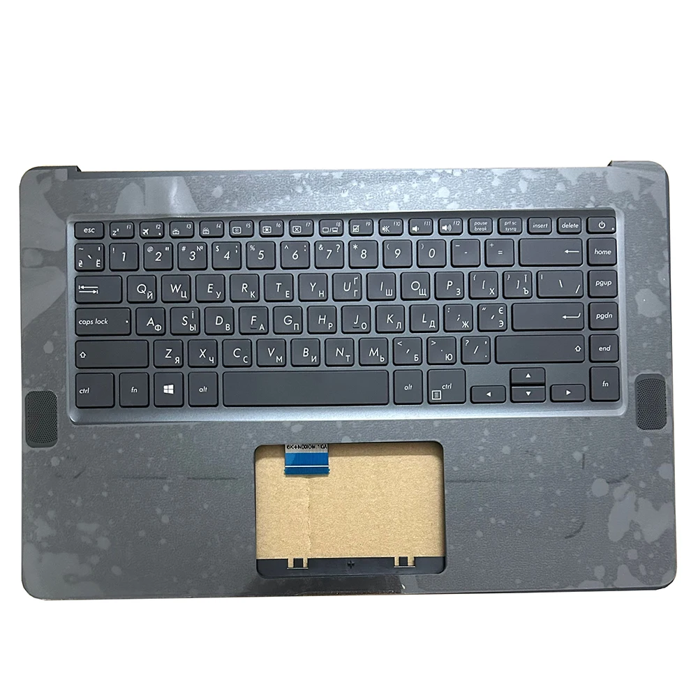 Laptop PalmRest&keyboard For ASUS UX550V UX550VD UX550VE 90NB0ET2-R31RU0 Black Upper Case Russian RU Keyboard