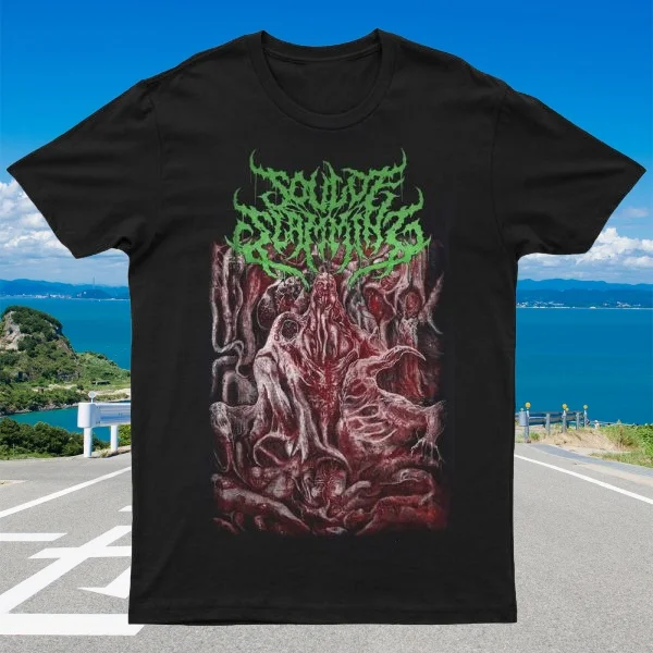 

Новинка 2024 года SOU OF SLAMMING с принтом, унисекс, тренд уличной моды, с короткими рукавами, из чистого хлопка, круглый