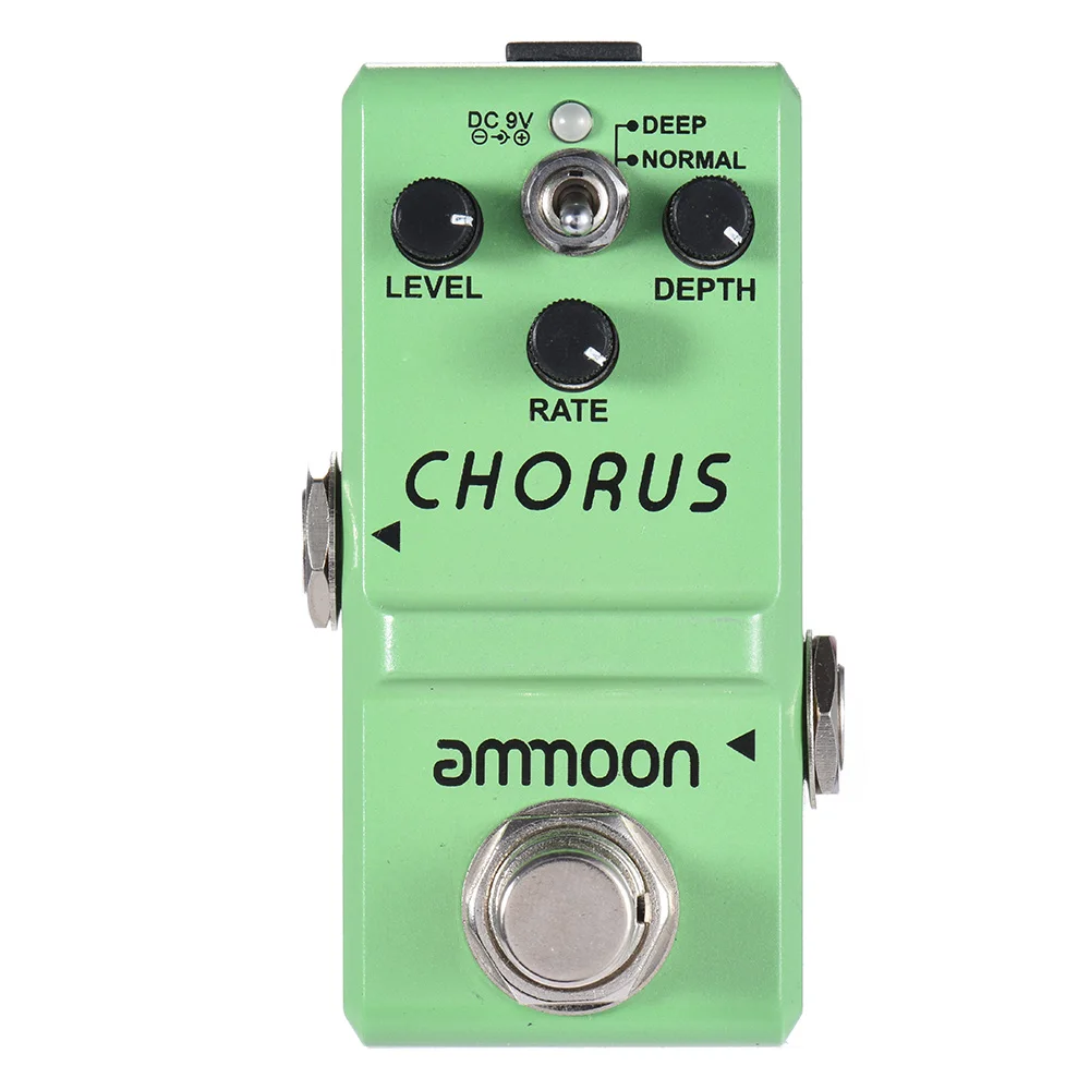 

Nano Series Guitar Effect Pedal Analog Chorus True Bypass Aluminum Alloy Body Supports 2 Modes DEEP or NORMAL Guitar Parts