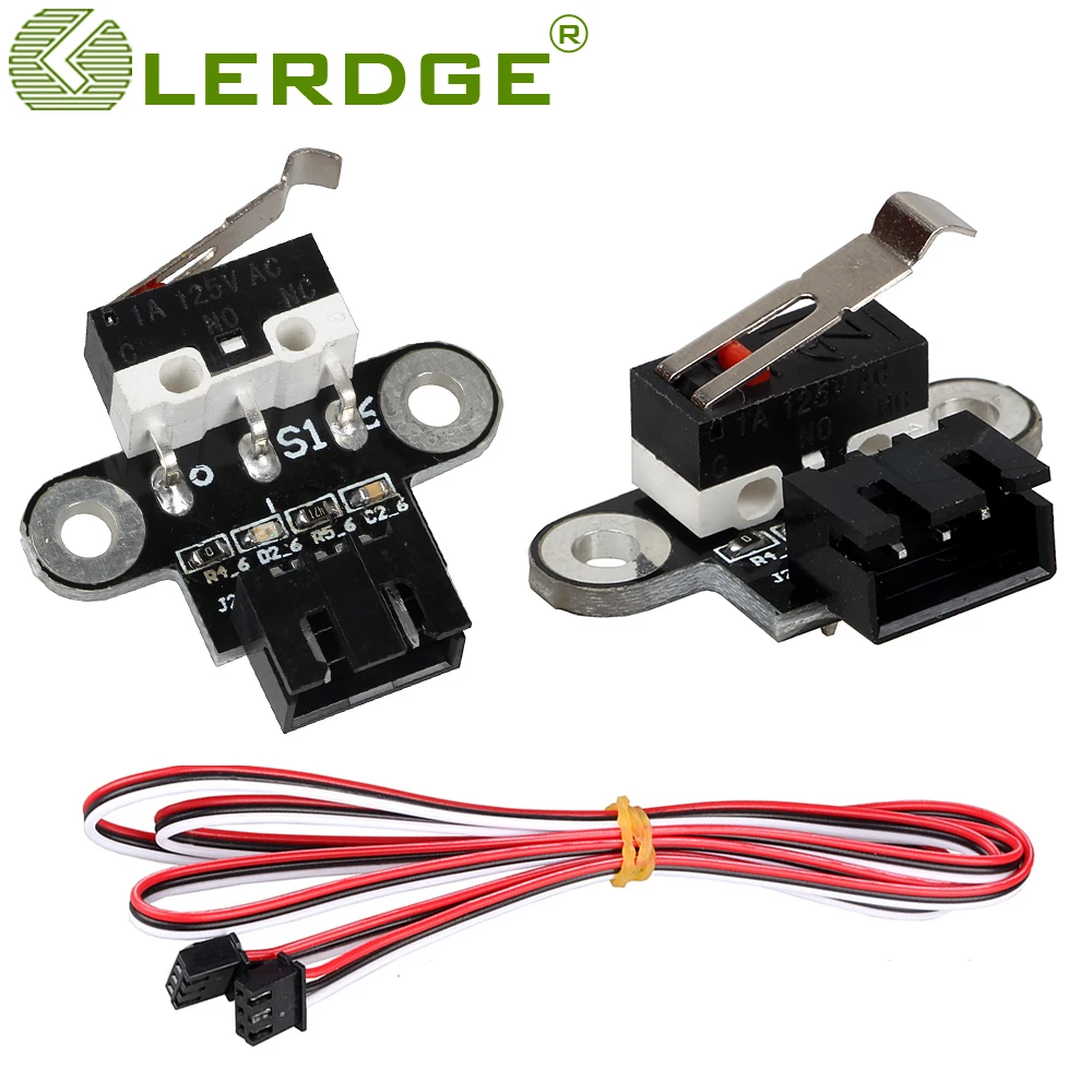 LERDGE – pièces d'imprimante 3D, interrupteur de fin de course mécanique, accessoires Module Z, Type horizontal pour rampes 1.4 RepRap, bricolage