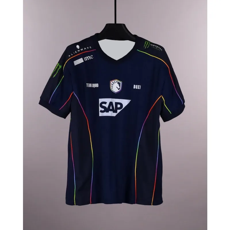 2026 Mens Kids Boys USA Adult Male Breathable E‑sports Jersey Special Game Sport T‑Team Liquid Quick‑drying Top Tee