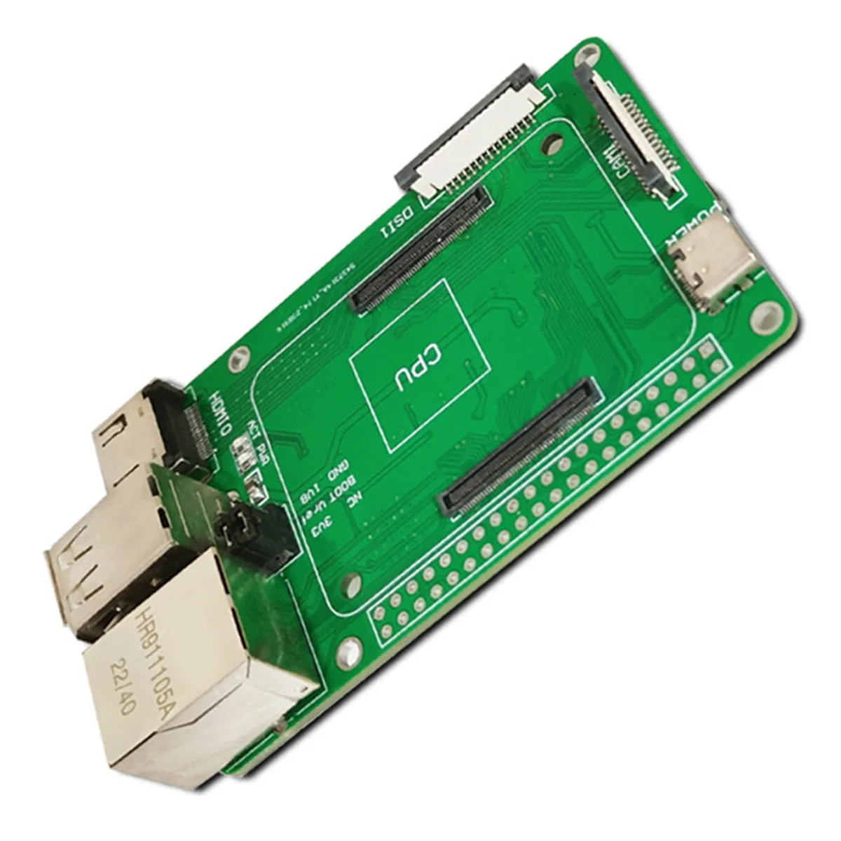 For Raspberry Pi CM4 IO Expansion Baseboard USB 2.0 HDMI-Compatible Network Port Monitor Camera Interface Motherboard