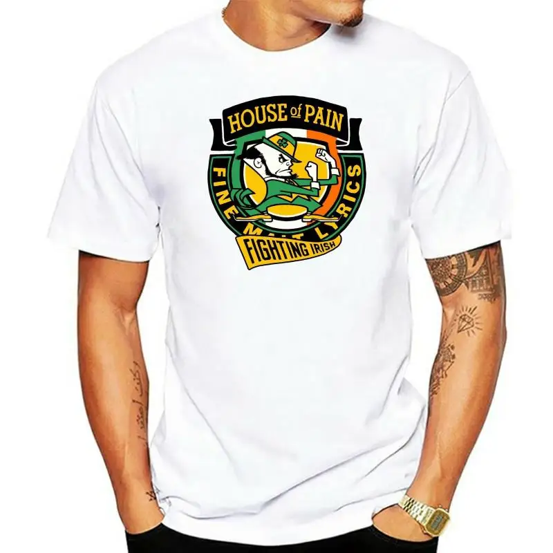 House Of Pain Fine Malt Lyrycs * Fighting Irish Men' ; S White T-shirt Size S To 3xl