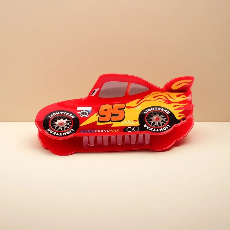 

Disney Cars 3 Lightning McQueen Shark Bite Hair Clip Stylish Personality Daily Practical Hair Accessories Secure Hair Clamp