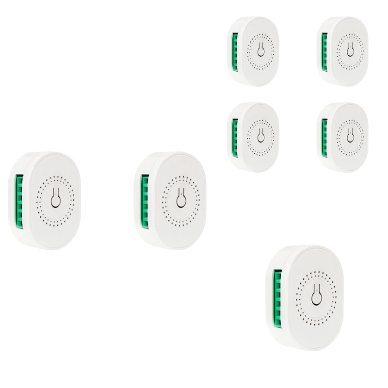 Mini DIY Switch Relay Breaker Tuya Smart Zigbee 3.0 16A With Or Without Neutral Wire Smart Life Home 2-Way Control