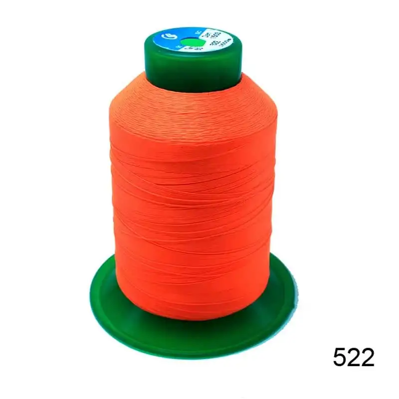 150D/3 1600 metri tre filo da cucito in poliestere ad alta resistenza/filo da cucito leggero in seta/filo da cowboy per divano in pelle di tela