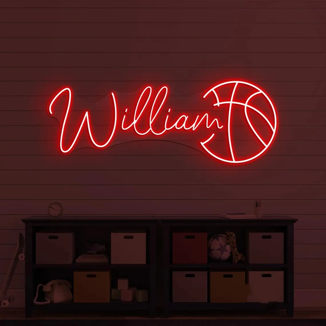 اسم مخصص النيون مخصص كرة السلة مصباح ليد كرة السلة جدار ديكور لعبة مخصصة وديكور غرفة الاطفال نادي كرة السلة المخصص