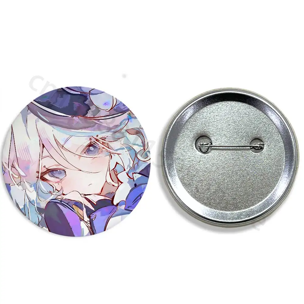 Furina G-Genshin Impact  25mm 75mm 44mm 58mm 32m Brooches Badges Pins for Accessories