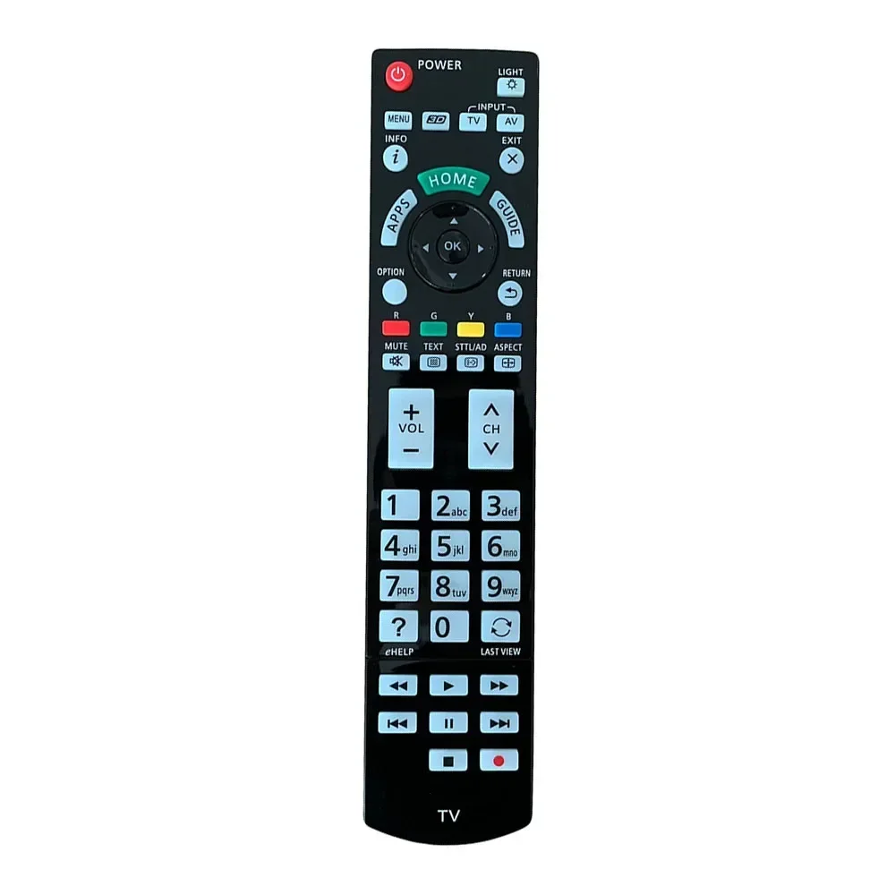 

New Remote Control Fit For Panasonic TX-P65VT50T TX-PR50ST50 TX-PR55ST50 TX-PR55VT50 3D Full HDTV TV