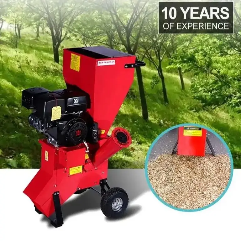 

Индивидуальный электрический измельчитель древесины с низким содержанием обслуживания, 2 шт., лезвия, аварийный переключатель, эффективное измельчение 5-дюймовых ветвей